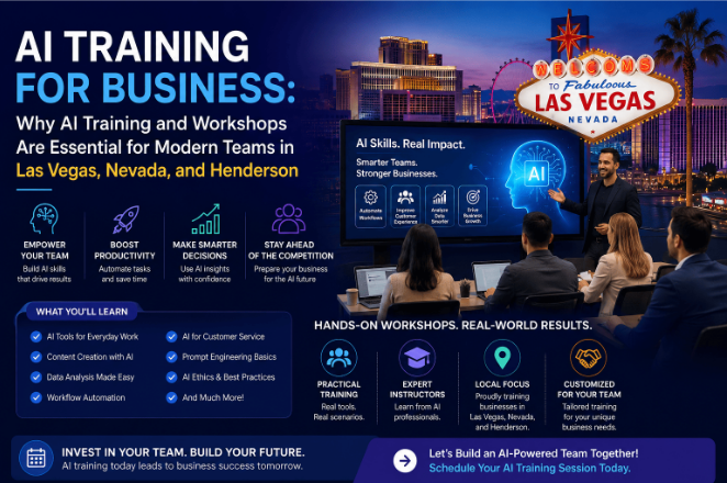 AI Training for Business in Las Vegas | AI Workshops for Teams
