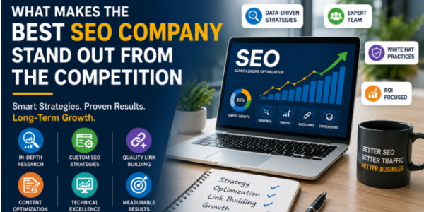 SEO professionals analyzing website performance, keyword rankings, and digital marketing strategies to improve search engine visibility.